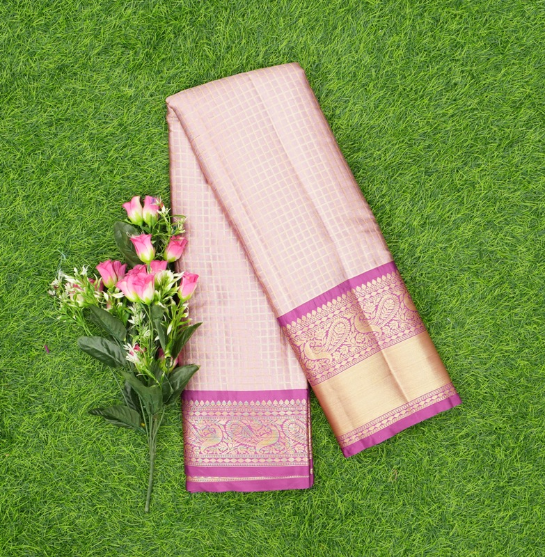 Lavender and Purple Colored Banaras Fancy Pattu Saree - She Needs - The ...