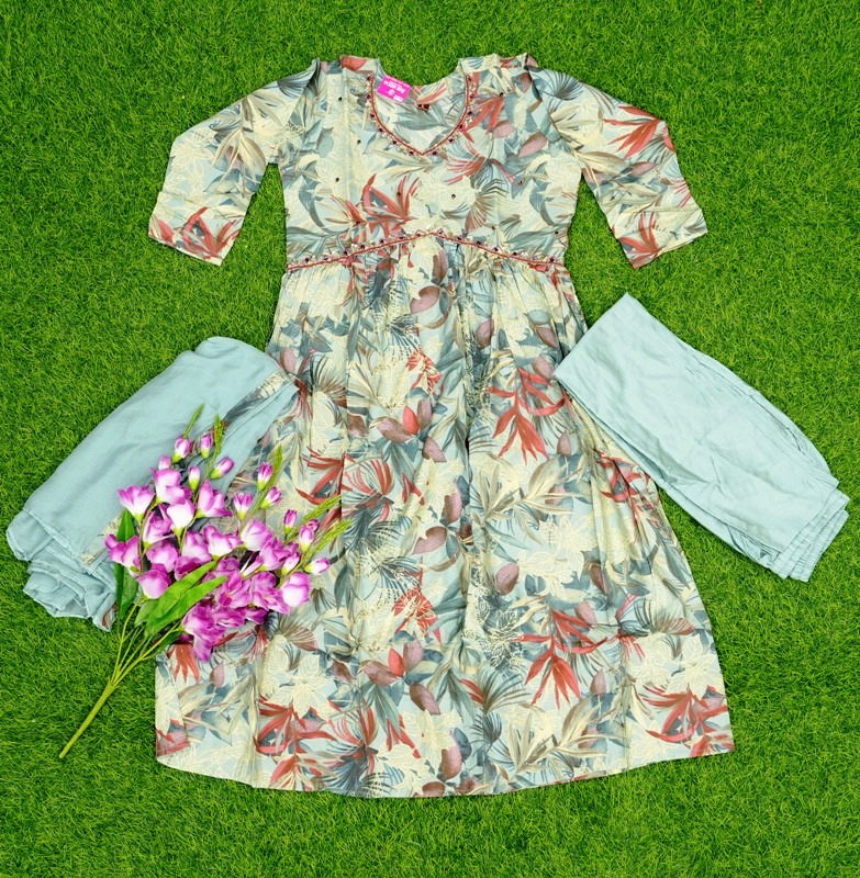 Different Available Girls Light Green Frock at Best Price in Howrah |  Lovely Fashion Dresses