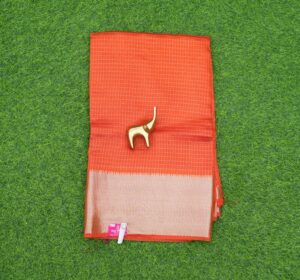 Orange Color Designer Fancy Saree