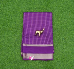 Dark Purple Color Designer Fancy Saree