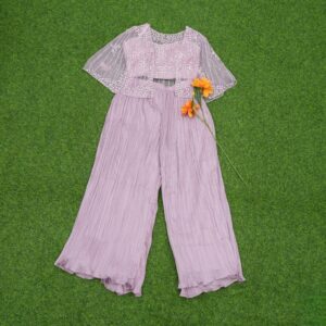 Lavender Color Designer Sharara Set
