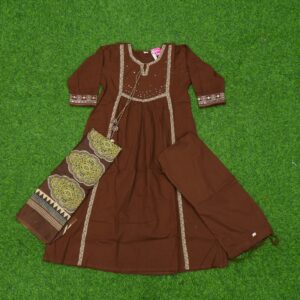 Brown Color Designer Dress