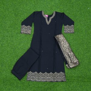 Black Color Designer Party Wear Dress