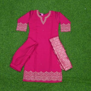 Pink Color Designer Party Wear Dress