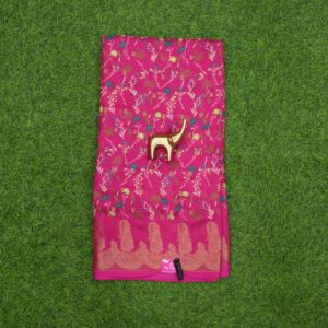Pink Color Daily Wear Saree