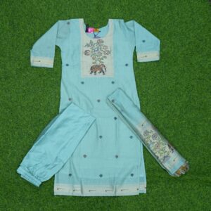 Blue Color Designer Party Wear Dress