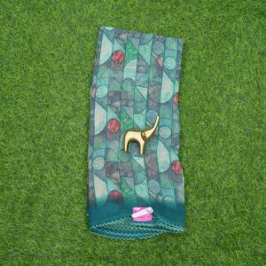 Green Color Daily Wear Saree