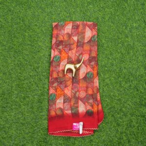 Orange Color Daily Wear Saree