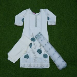 Cream Color Designer Party Wear Dress