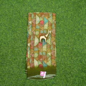 Green Color Daily Wear Saree