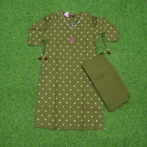 Green Color Designer Dress