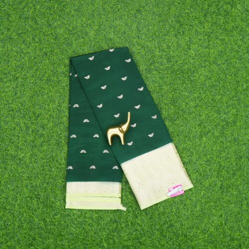 Green Color Designer Fancy Saree