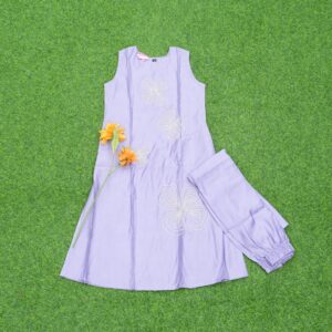 Lavender Color Designer Dress