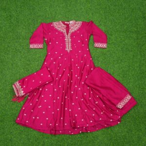 Pink Color Designer Party Wear Dress