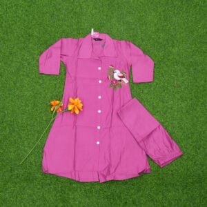 Pink Color 2 Pc Designer Dress