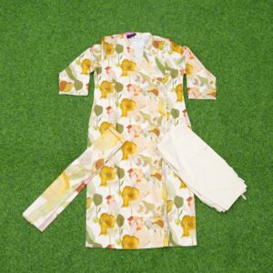 Foral Print Multicolor Color Designer Dress