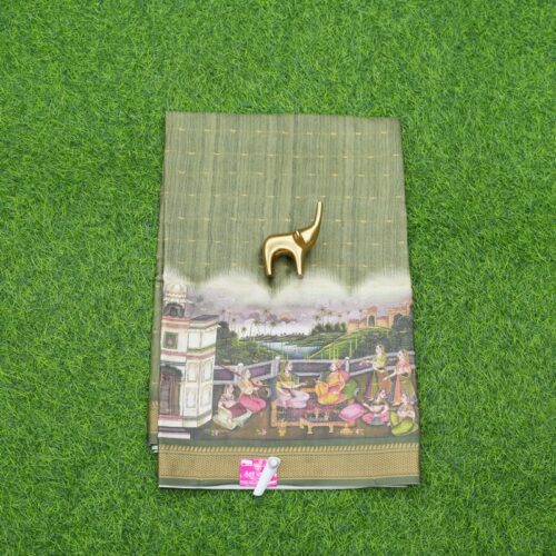 Green Designer Daily Wear Saree