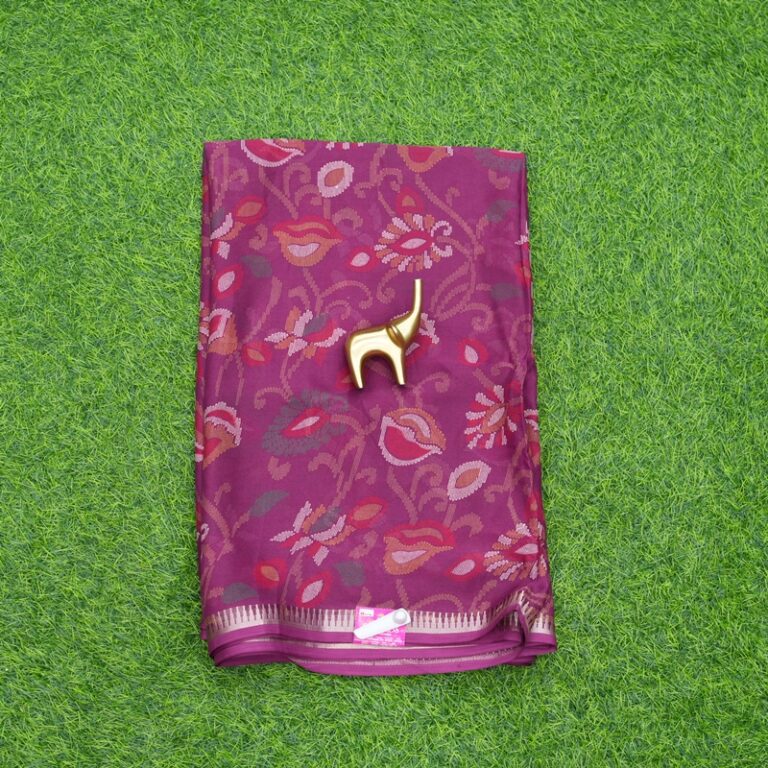 Pink Color Daily Wear Saree