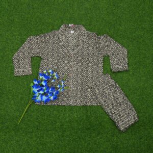 Black Color 2 Pc Designer Dress