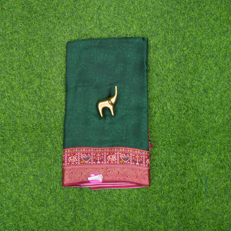Green Color Designer Daily Wear Saree
