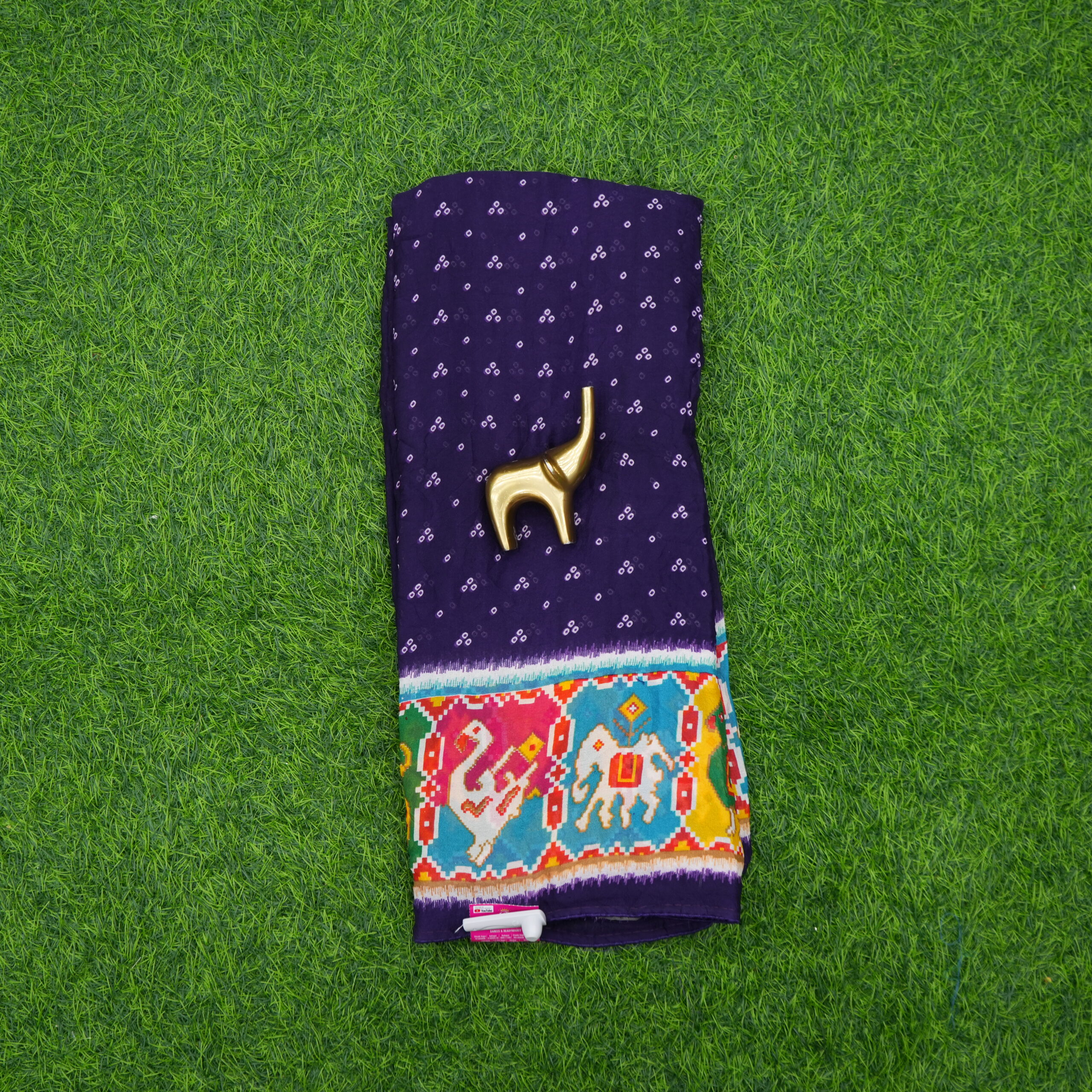 Purple Color Daily Wear Saree