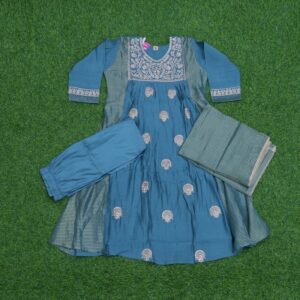 Light Blue Color Designer Dress
