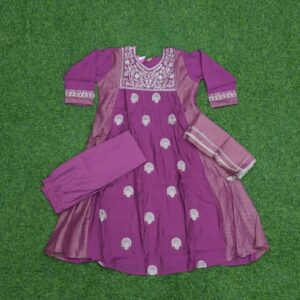 Magenta Color Designer Dress