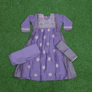 Lavender Color Designer Dress