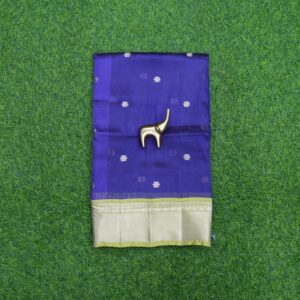 Purple and Green Color Fancy Saree