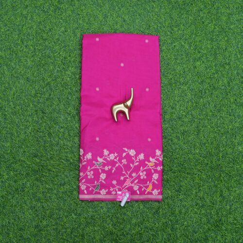 Pink Color Fancy Saree